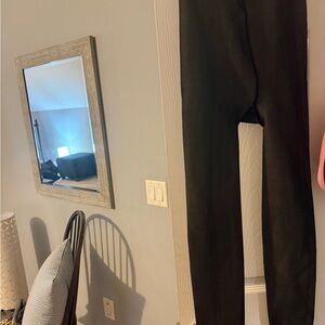 Cozy Black Fleece Leggings